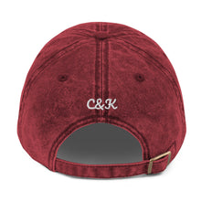 Load image into Gallery viewer, Vintage Sneaker Denim Dad Hat - Coffee_N_Kickz
