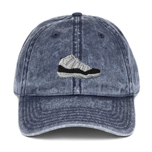 Load image into Gallery viewer, Vintage Sneaker Denim Dad Hat - Coffee_N_Kickz