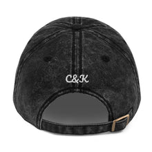 Load image into Gallery viewer, Vintage Sneaker Denim Dad Hat - Coffee_N_Kickz