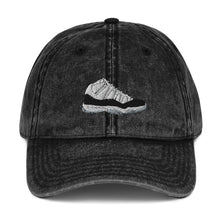 Load image into Gallery viewer, Vintage Sneaker Denim Dad Hat - Coffee_N_Kickz